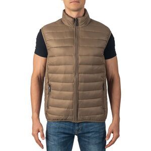 Alpine Swiss Clark Mens Puffer Vest Down Alternative Water Resistant Packable